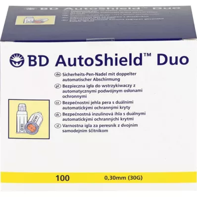 BD AUTOSHIELD Aiguilles stylo de sécurité Duo 5 mm, 100 pces