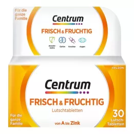 CENTRUM frais &amp; fruité Comprimés à sucer, 30 pcs