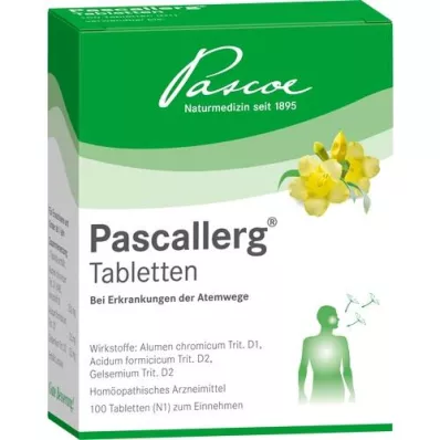 PASCALLERG Comprimés, 100 pcs