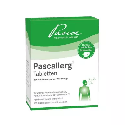 Comprimés Pascallerg, 500 pc