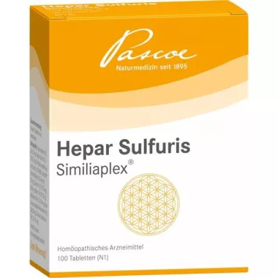HEPAR SULFURIS SIMILIAPLEX Comprimés, 100 pcs