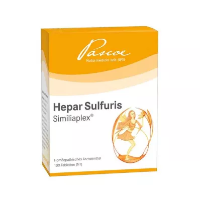 HEPAR SULFURIS SIMILIAPLEX Comprimés, 100 pcs