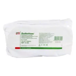 ZELLETTEN Rouleau de tampons 4x5 cm non stériles, 2X500 pces