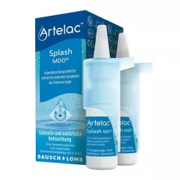 ARTELAC Splash MDO Gouttes pour les yeux, 2X15 ml