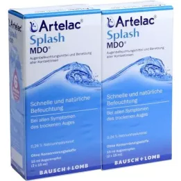 ARTELAC Splash MDO Gouttes pour les yeux, 2X15 ml