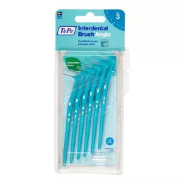 TEPE Brossette interdentaire Angle 0,6mm ISO 3 bleu, 6 pces