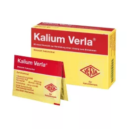 KALIUM VERLA Granulés, 20 pces