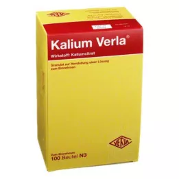 KALIUM VERLA Granulés btl. 100 pc