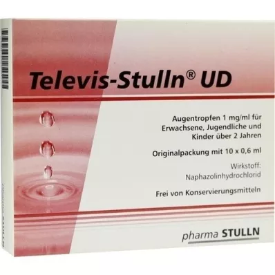 TELEVIS Stulln UD Gouttes oculaires, 10X0.6 ml