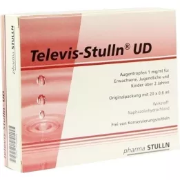 TELEVIS Stulln UD Gouttes oculaires, 20X0.6 ml