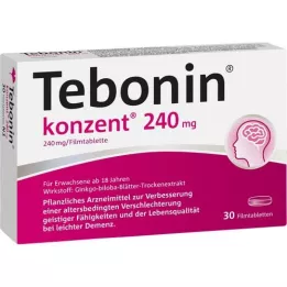 TEBONIN Concentré 240 mg comprimés pelliculés, 30 pc