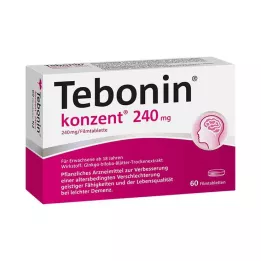 TEBONIN Concentré 240 mg comprimés pelliculés, 60 comprimés