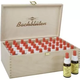 Original BACHBLÜTEN Murnauer Tropfen- Set dans une boîte en bois, 38X20 ml