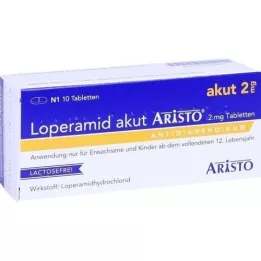 LOPERAMID akut Aristo 2 mg comprimés, 10 pc