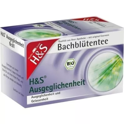 H&amp;S Fleurs de Bach Tisane équilibrante, sachet-filtre, 20X3.0 g