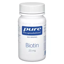 PURE ENCAPSULATIONS Gélules de biotine 2,5 mg, 60 gélules