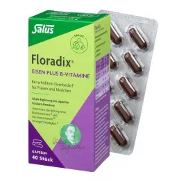 FLORADIX Gélules de fer et de vitamines B, 40 gélules