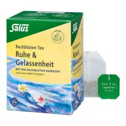 BACHBLÜTEN TEE Calme &amp; Sérénité Bio Salus, 15 pc