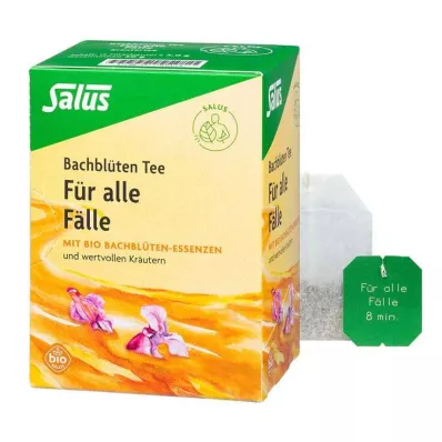BACHBLÜTEN TEE Pour tous les cas Bio Salus, 15 sachets de filtre