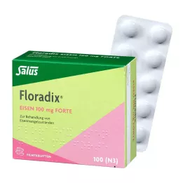 FLORADIX Fer 100 mg forte comprimés pelliculés, 100 pc