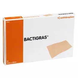 BACTIGRAS Compresse de paraffine antiseptique 15x20 cm, 10 pces