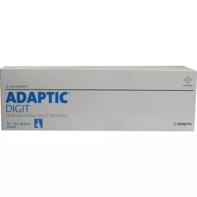 ADAPTIC DIGIT Pansement doigt 3 cm xtra large, 10 pces