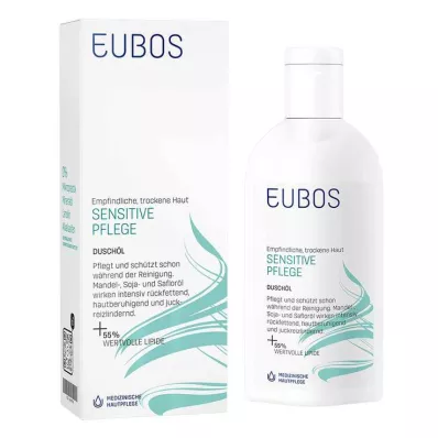 EUBOS SENSITIVE Huile de douche F, 200 ml