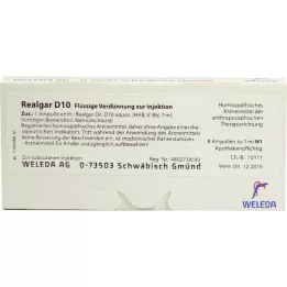 REALGAR D 10 ampoules, 8X1 ml