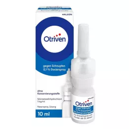 OTRIVEN Spray doseur à 0,1% sans conservateur, 10 ml