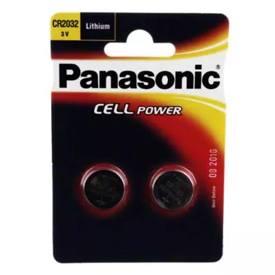 BATTERIEN Pile au lithium 3V CR2032, 2 pièces