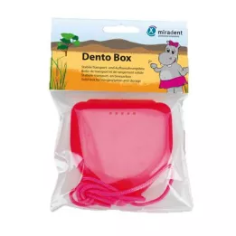 MIRADENT Boîte pour appareil dentaire Dento Box I rose, 1 pc