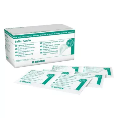 Tampons dalcool Softa Swabs, 100 pc Tampons dalcool Softa Swabs, 100 pc