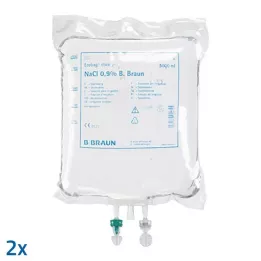 KOCHSALZLÖSUNG 0,9% B.Braun gélule de rinçage Ecob.Click, 2X5000 ml