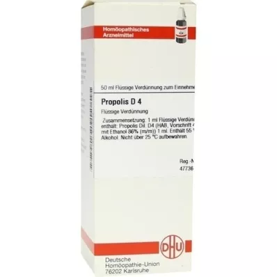 PROPOLIS D 4 Dilution, 50 ml