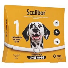 Ruban protecteur Scalibor pour grands chiens, 1 pièce