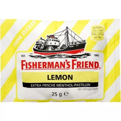 FISHERMANS FRIEND Pastilles au citron sans sucre, 25 g