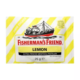 FISHERMANS FRIEND Pastilles au citron sans sucre, 25 g