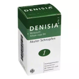 DENISIA 1 Comprimés contre le rhume, 80 pc