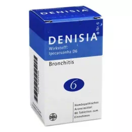 DENISIA 6 Comprimés pour les voies respiratoires, 80 pc
