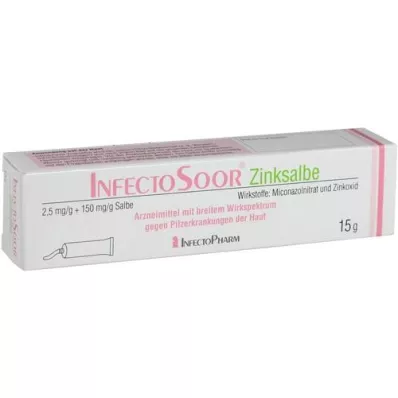 INFECTOSOOR Pommade au zinc, 15 g