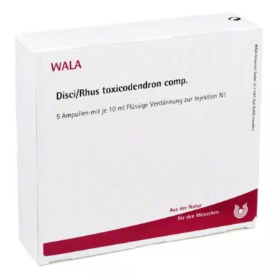 Disci/Rhus toxicodendron comp.Ampoules, 5X10 ml Disci/Rhus toxicodendron comp.Ampoules, 5X10 ml