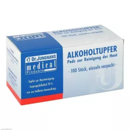 ALKOHOLTUPFER 3x6 cm stérile, 100 pces