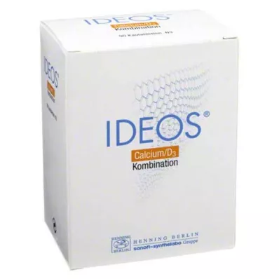 IDEOS® 500mg/ 400 UI comprimés à croquer, 90 pc