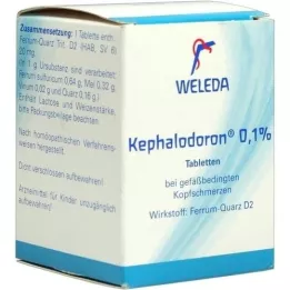 KEPHALODORON Comprimés à 0,1%, 250 pc