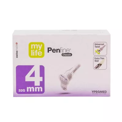 MYLIFE Aiguilles Penfine Classic 4 mm, 100 pièces