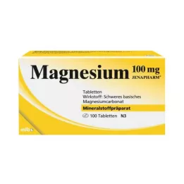 MAGNESIUM 100 mg Jenapharm comprimés, 50 pc