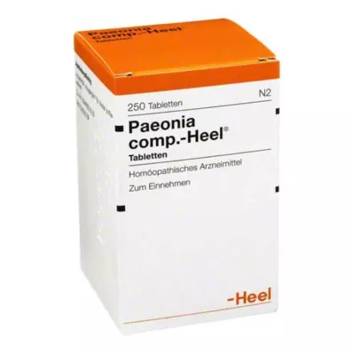 Paeonia comp.HEEL comprimés, 250 pc