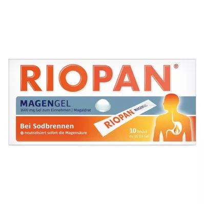 RIOPAN Pack de bâtonnets de gel pour lestomac, 10X10 ml RIOPAN Pack de bâtonnets de gel pour lestomac, 10X10 ml