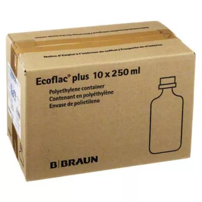 Solution saline 0,9% Ecoflac Plus, 10X250 ml