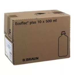 ISOTONE Solution saline 0,9% Braun Ecoflac Plus, 10X500 ml